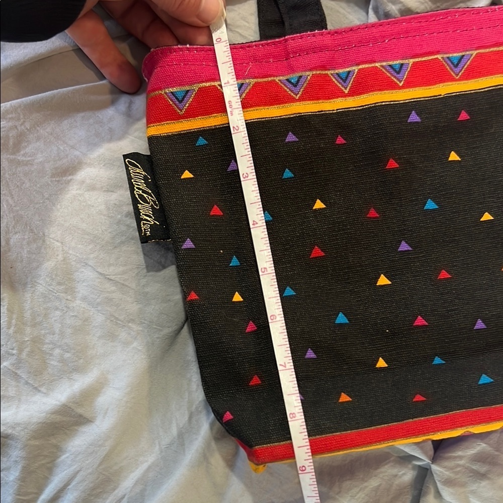Laurel Burch Colorful Cat Tote Bag - Picture 4 of 9